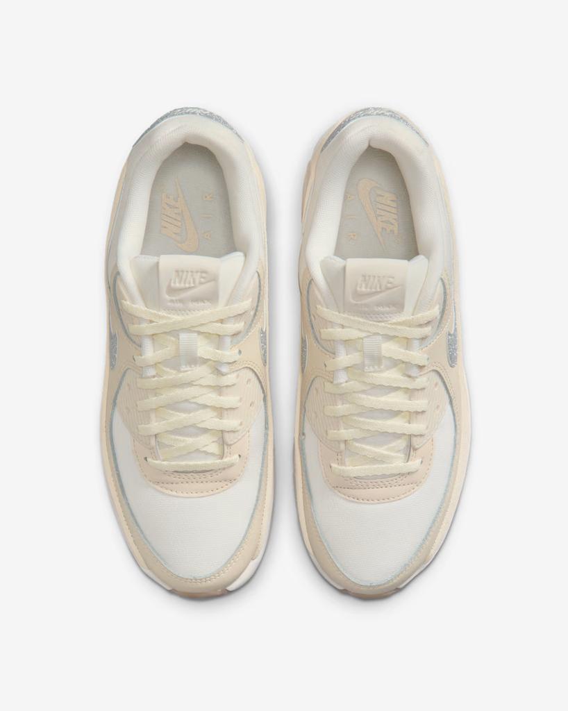 IR0799-133 Nike Air Max 90 LV8 SE Sail Light Cream Gum Light Brown (Women's)