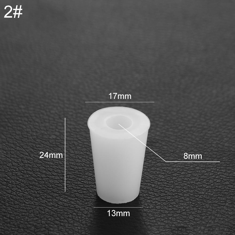 Acid Alkali Resistant Conical Water Pipe Silicone Fermenter Cover Silicone Plug Bottle Stopper Test Tube
