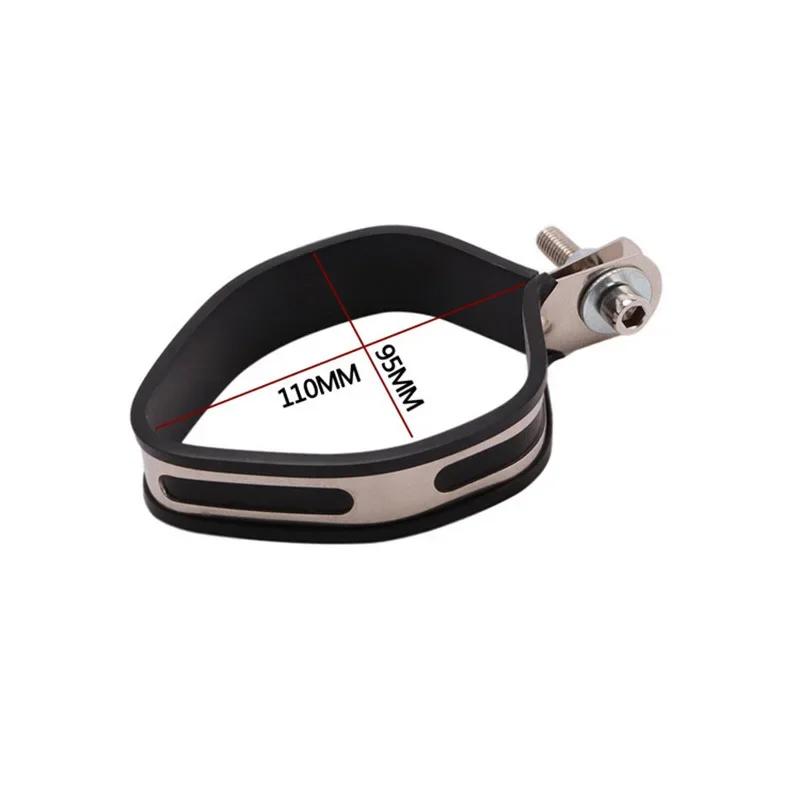 89-140mm Universal Motorcycle Exhaust Tube Ring Auto Muffler Escape Clamps Exhaust Muffler Silencer Pipe Hanger Mount Bracket