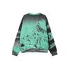 Nike Printed Crew Neck Pullover Sweatshirt Unisex Tops Green DQ5792-369