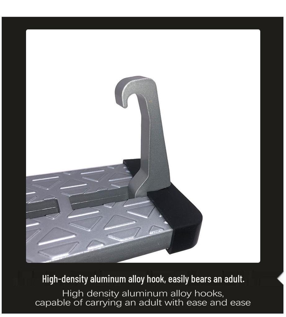 Aluminum Alloy Car Door and Roof Rack Foot Pedal for Car Modification