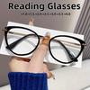 Cat-Eye Metal Frame Reading Glasses for Men & Women Office Eyewear Modern Eyewear Premium Eyewear Vision Aid