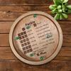 Wooden Dices Tray For Farkle Portable Funny Tabletop Game For Adults Teens
