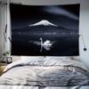 Starry Sky Moon Landscape Tapestry Room Aesthetic  Wall Hanging Art Background Cloth Bedroom Dormitory Home Decoration