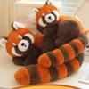 Raccoon Brown Plush Toys Animal Stuffed Dolls Cartoon Decoration Kids Gifts
