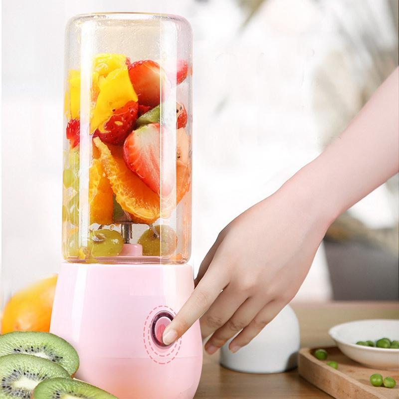 Household Electric Juicer Portable USB Rechargeable Fruit Machine Juicing Cup