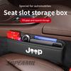 Car Seat Gap Multifunction Crevice Storage Case For Renegade Compass Gladiator Patriot Commander Wrangler JK Grand Cherokee