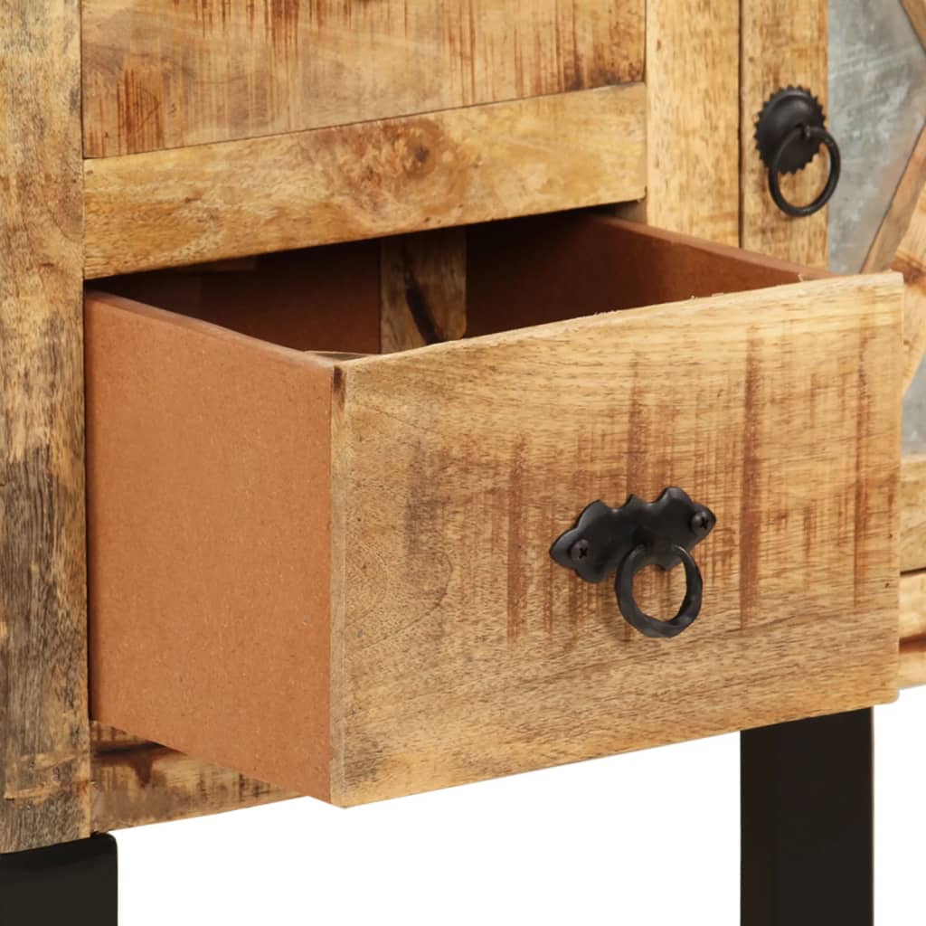 Sideboard 60 X 30 X 76 Cm Solid Mango Wood