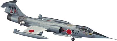Hasegawa Japan Air Force Starfighter Fighter Aircraft Model Kit PT18 1/48 Self-Defense F-104J