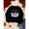 Kids Sweatshirt,Fashionable Print Tops, Perfect As Christmas Gifts,Perfect for Autumn And Winter with Print Casual Warmth