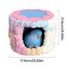 Bird Bed For Cage Cute Winter Plush Hammock Cylinder Parakeet Nest Warm Bird Bed For Parrot Cockatiel Conure Lovebird Finch