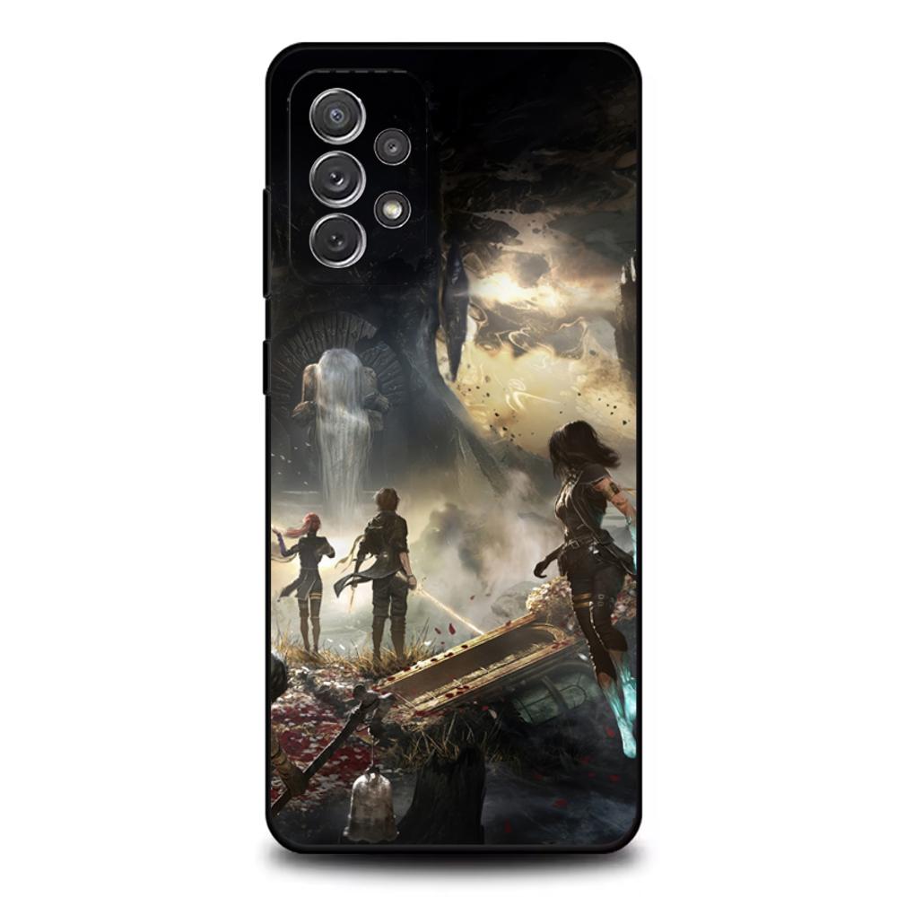 Game C-Clair Obscur Expedition 33 Phone Case For Samsung S25,S24,S21,S22,S23,S30,Ultra,S20,Plus,Fe,Lite,Note,10,9,5G Black Cover