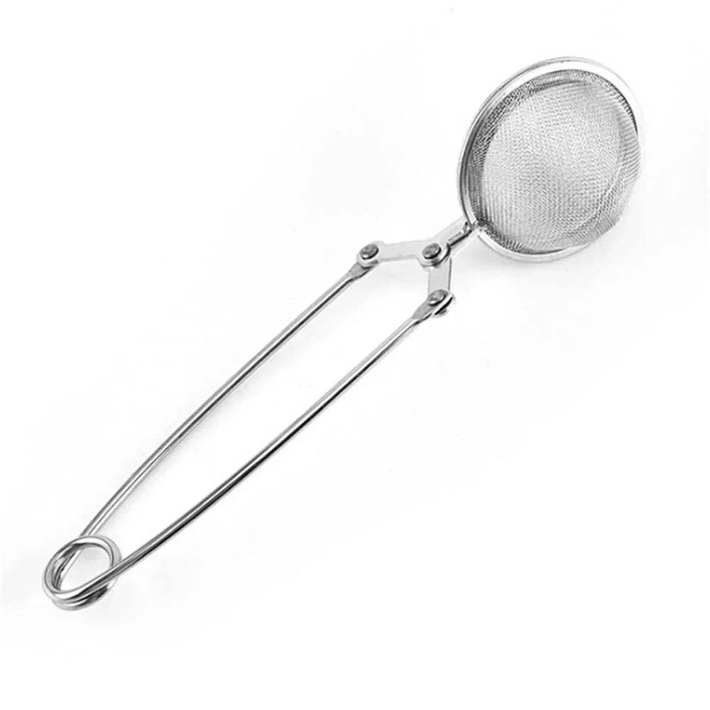 1 Pc Stainless Steel Loose Tea Leaf Strainer Reusable Tea Bag Firmly Filter Tea Strainer Herb Spice Filter
