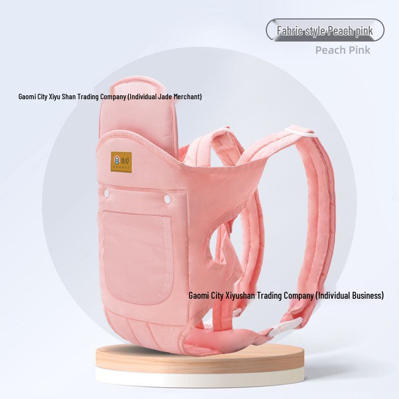 Four-Season Baby Carrier for Cycling: Dual Horizontal & Front/Back Use, Soothes Baby To Sleep Hands-Free.