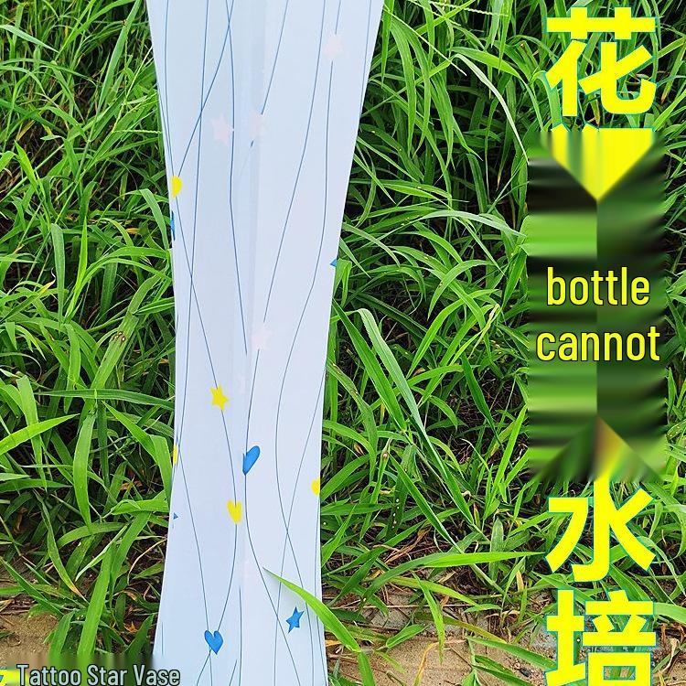 Nordic Large Resin Rattan Vase for Dried Flowers - Ceramic Look, Iron Art Floor Decoration.