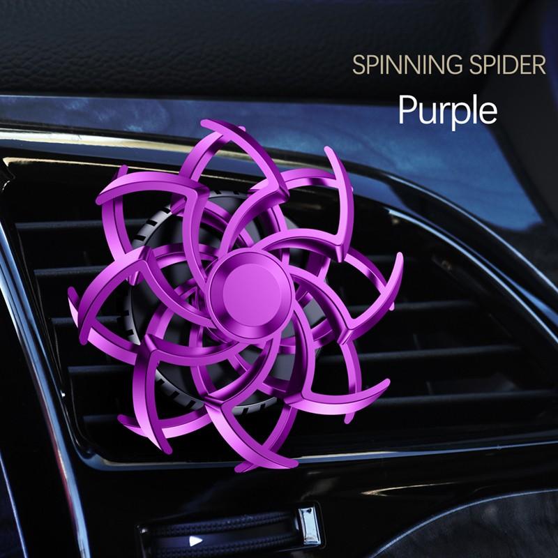 

Автомобильный ароматизатор-паук, двунаправленное вращение, автомобильный парфюм, дезодорант, диффузор, автомобильный освежитель воздуха, декор интерьера с ароматерапией фиолетовый