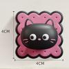 New Cartoon Cat Door Bumper Stickers PVC Anti-Trap Protection Door Handle Mute Pad Durable Door Handle Stop Home Use