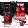 Pressure Washer 2100W - 165 bar with induction motor + accessories - Brick