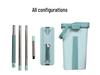 Hands-Free Flat Mop with Easy Clean Bucket