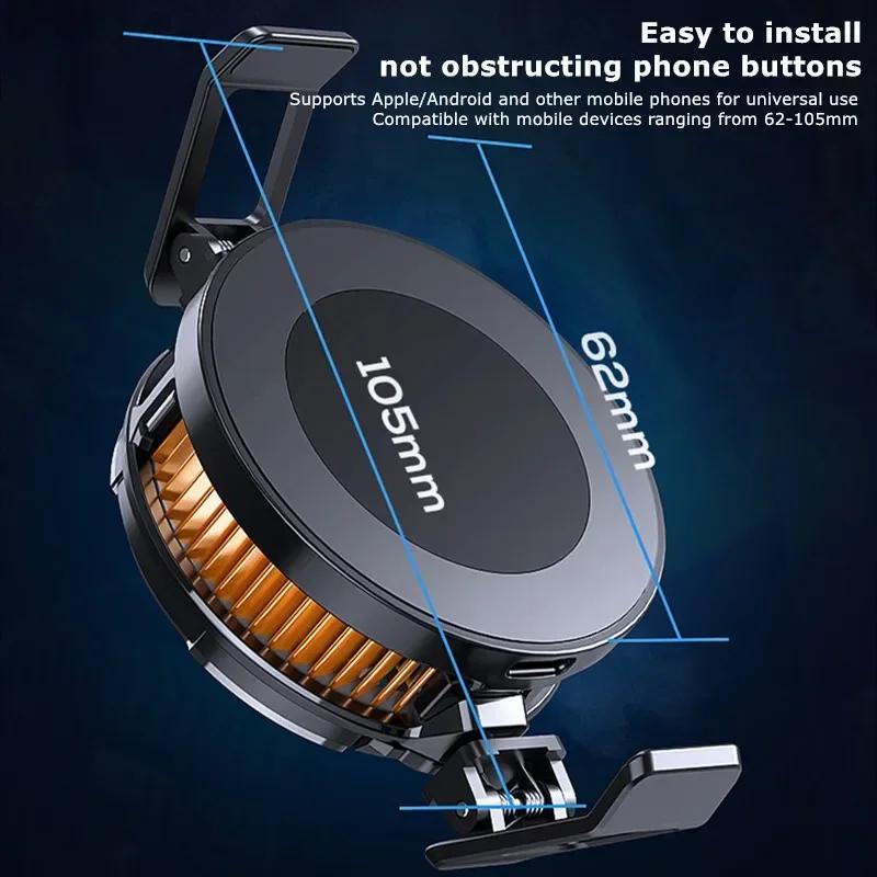 MEMO 2025 NEW Magnetic/Back-clip 2 IN 1 Mobile Phone Semiconductor Cooling Fan Radiator CX07 for Game Cooler