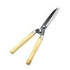 Garden Hedge Shear Heavy Duty Pruning Shear for Trimming Borders Bushes Manual Hedge Scissor with Wooden Handle