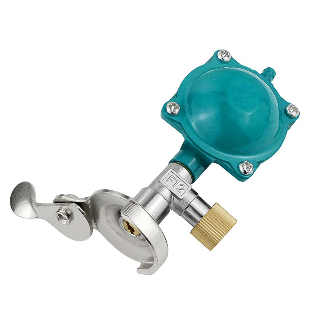Butane Cylinder Quick Connect Adapter with Stable Pressure Valves Quick Connector Simple Installs for Outdoor Camping