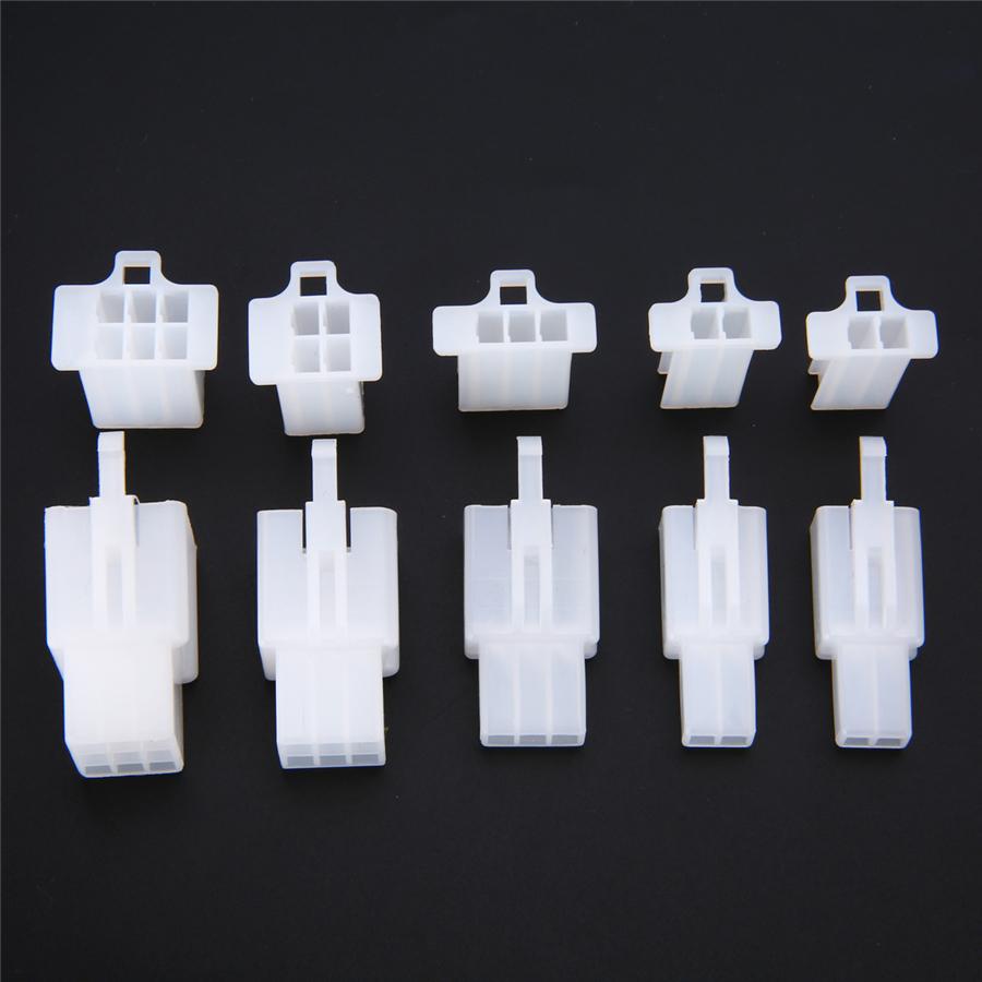 580Pcs Male Female Terminal + 2/3/4/6/9 Pin Housing Connector for Car Motorcycle