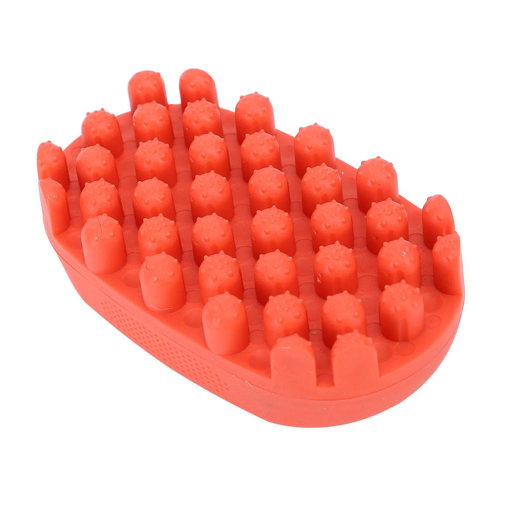 Rubber Curling Hair Brush Washable Compact Portable Twist Curl Comb Hair Styling Tool for Daily Use Travel