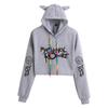 Women's Plus Velvet My Chemical Romance Hoodie - Long-Sleeve Sweatshirt for Autumn/Winter