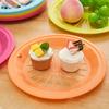 Plastic Round Hollow Basket Drainer Outdoor Picnic Food Tray BBQ Grill Plate Holder Wholesale