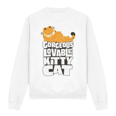 Garfield Movie Unisex-Sweatshirt für Erwachsene, liebenswertes Kätzchen