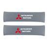 Car Safety Belt Shoulder Cover Pad Plush Seat Belt Shoulder for Mitsubishi Outlander ASX RALLIART Pajero Auto Accessories QC3