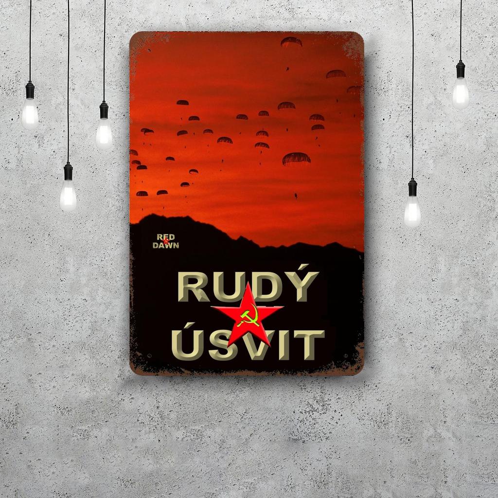 1984 Movie Red Dawn Vintage Metal Tin Signs Posters Decor Retro Metal Plaque Wall Art Decor for Garage Bar