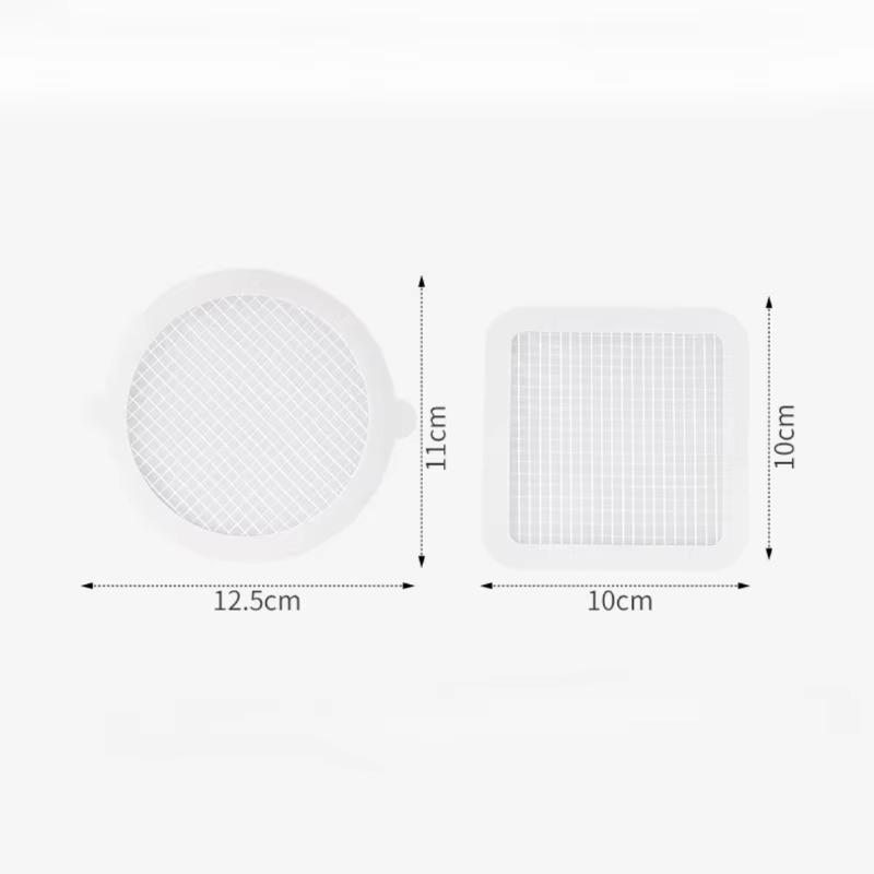 Disposable Hair Catcher Pet Hair Shower Drain Mesh Filter Mesh Cover Strainers fr Bathroom Bathtub Kitchen Sink Drain Hole