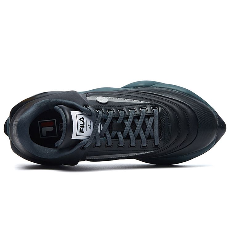 Fila Mihara X  Heritage-Fht Collaboration Cushioning Non-Slip Low-Top Casual Dad Shoes Men sneaker Black F12M134127FSL