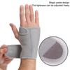 2 ks Zápěstní ortéza s ocelovou dlahou pro karpální tunel Nastavitelná Prodyšná Noční spánek Zápěstí
