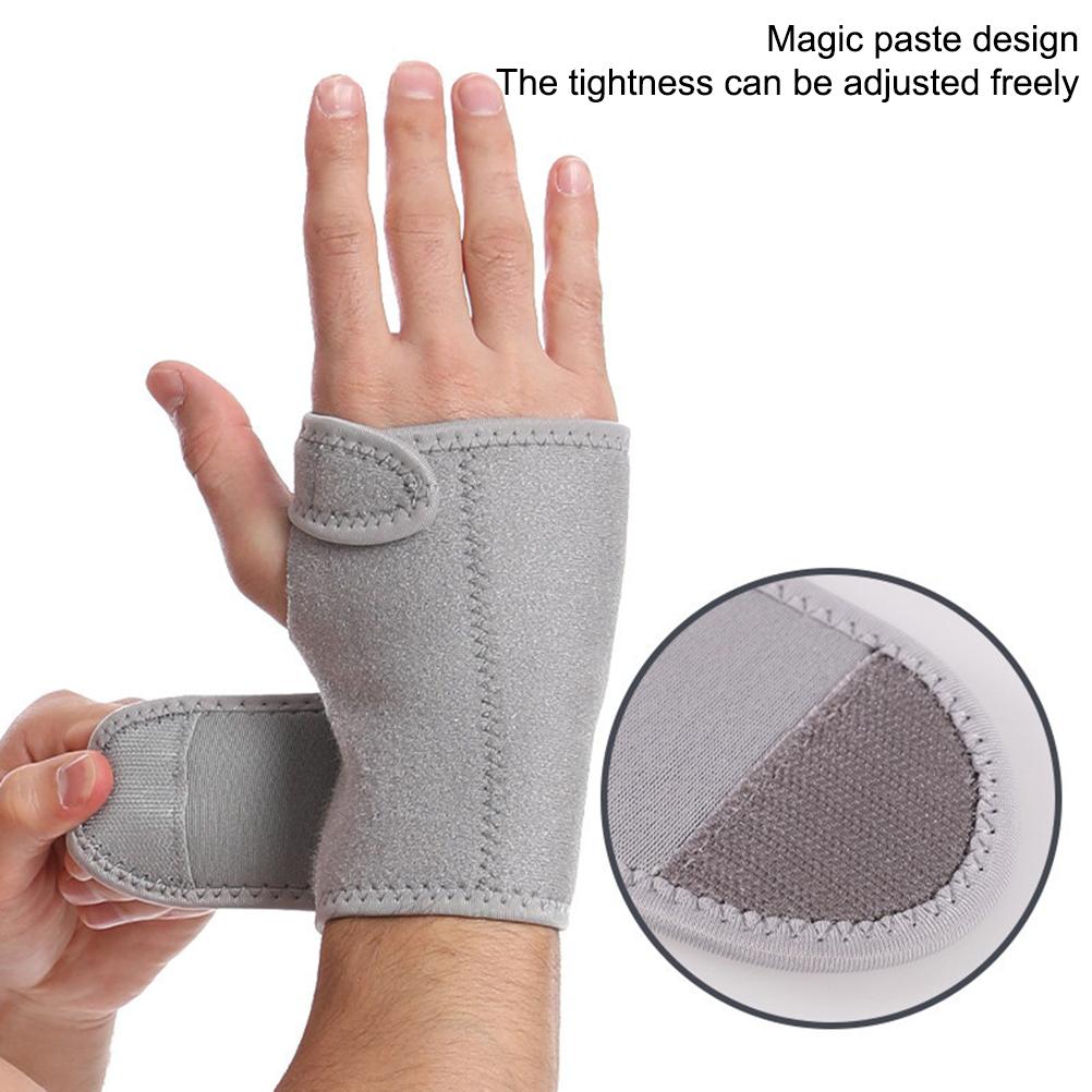 2 ks Zápěstní ortéza s ocelovou dlahou pro karpální tunel Nastavitelná Prodyšná Noční spánek Zápěstí