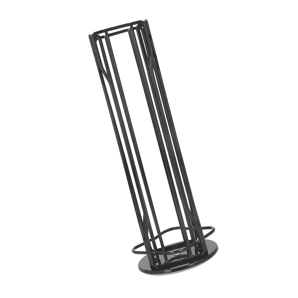 Coffee Capsule Stand 360 degrees Rotation Anti Slip Thick Base Wrought Iron Capsule Pod Holder for 20pods