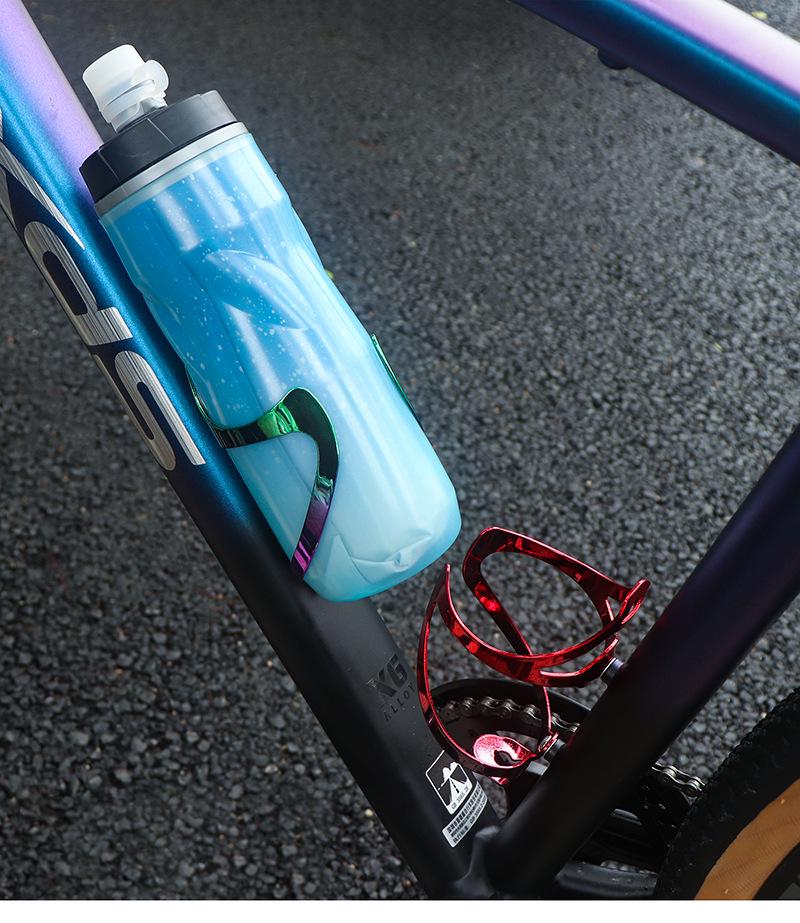 TMUMMY Gradient Aluminum Bicycle Water Bottle Holder for Road & Mountain Cycling