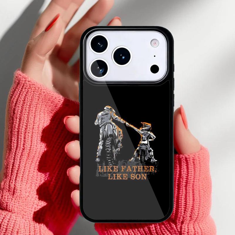 Moto Cross Motorcycle Sports Phone Case for iPhone 17 Air 16e 15 14 13 Pro Max Back Cover for 12 11 Pro Coque