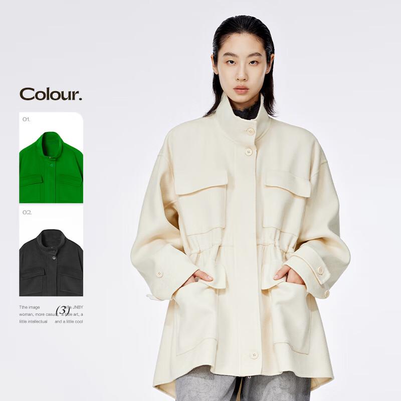 JNBY Women's 22 Winter Loose Fit Wool Blend Jacket