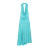 Women's Summer New Products European and American Fashion Backless Pleated Neck Collar Dress