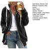 Sherpa Jacket for Women Winter Fuzzy Zip Up Fleece Sweatshirt Casual Warm Drawstring Hooded