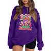 Women's Fashion Long-Sleeve Pullover Sweatshirt With Fun Movie-Themed Print