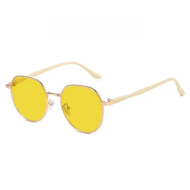 2026 New Fashion Metal-Frame Night Vision Glasses for Myopia Anti-Glare High-Definition Ultra-Lightweight Eyewear 0 To -4.0