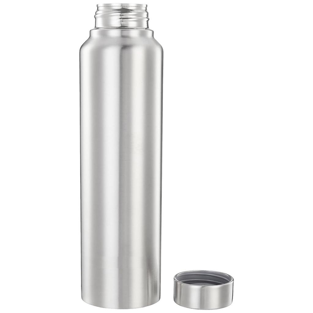Stainless Steel Water Bottles Set of 6, 1L Each | Rust-Resistant, Shatter-Proof, Spill-Proof | Food Grade Steel | for Office, Home, Travel |(Silver)