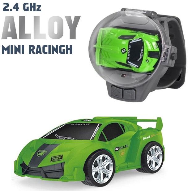 2.4G Children's Watch Remote Control Car Toy Novelty RC Car Toy Cartoon Portable USB Charging Watch Car Kid Birthday Gift
