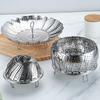 304 Stainless Steel Retractable Multi-Functional Steamer Basket with Thickened Design for Household and Hotel Use