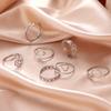 Skyrim Adjustable Ring for Women Stainless Steel Cat Snake Cross Dog Paw Lightning Angel Wing Couple Ring 2026 Trendy Jewelry