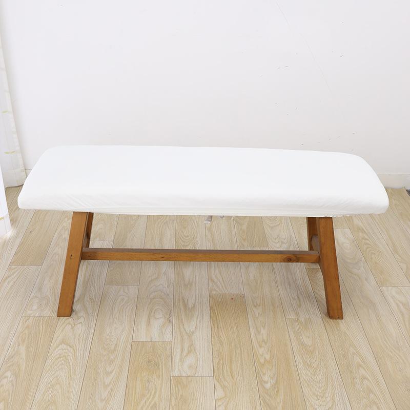 Stretch Piano Bench Cover Long Footstool Slipcover Elastic Seat Protector Dust Proof Chair Case For Furniture